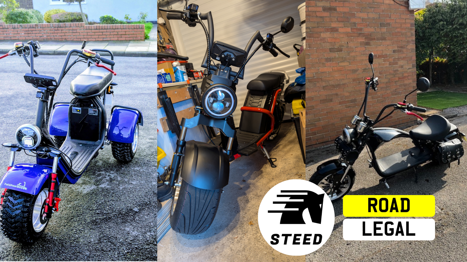 Why Are Steed Scooters/Trikes Road Legal?