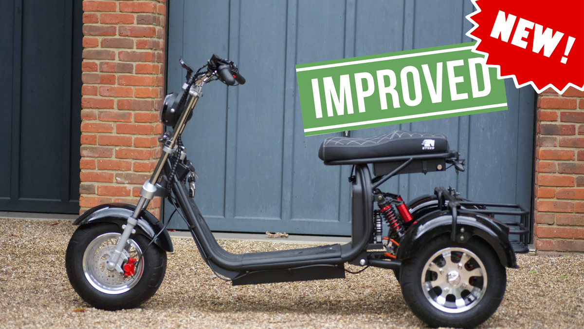 New Steed Trike. What has improved since the Labicana Trike?