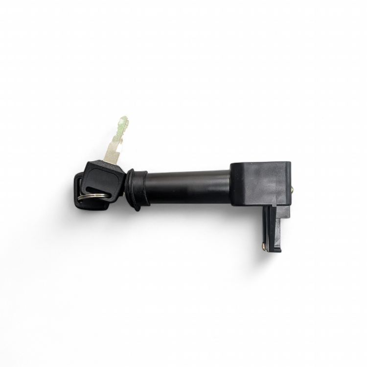Keys and lock of under seat storage