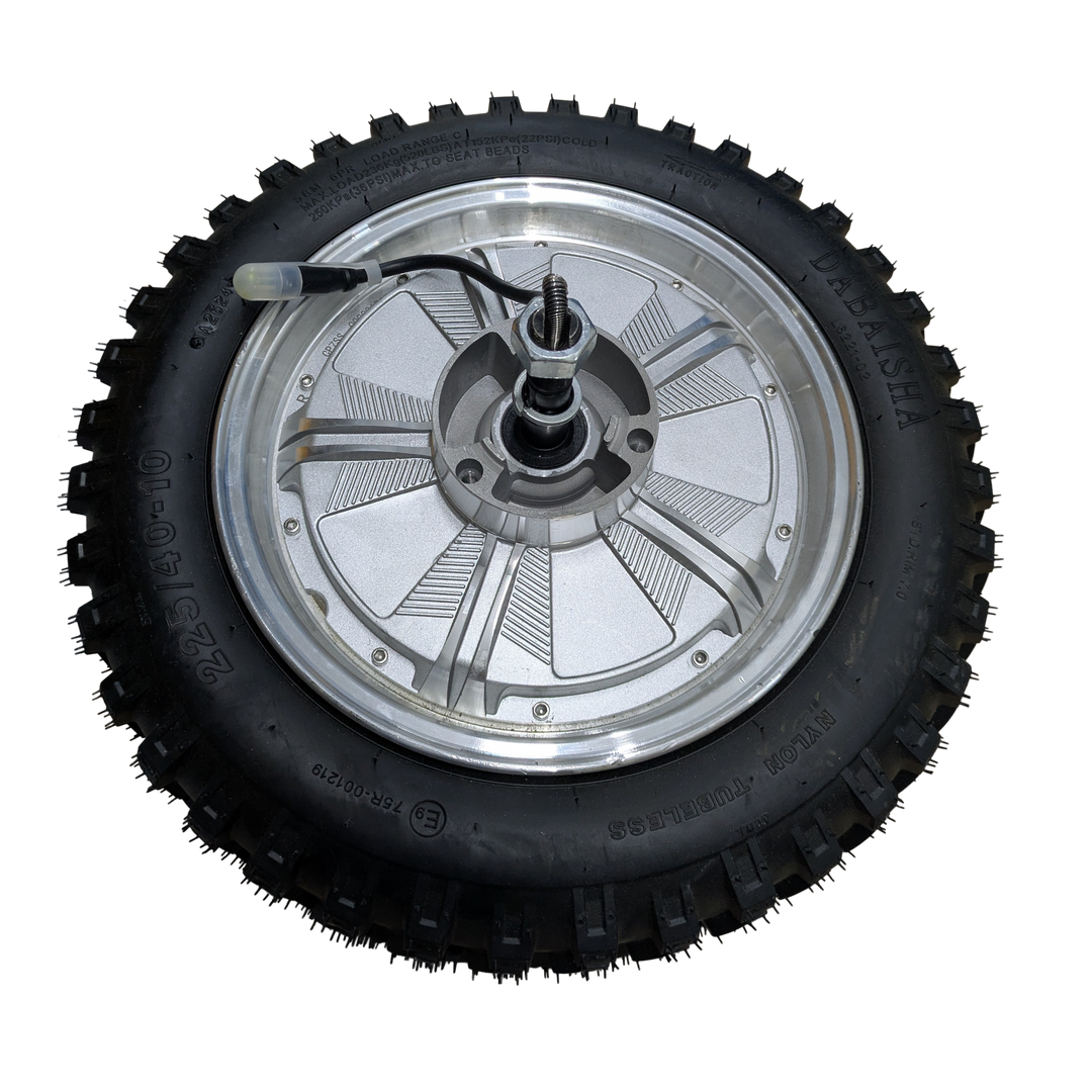 Motor and Rear Wheel for Ranger Trike