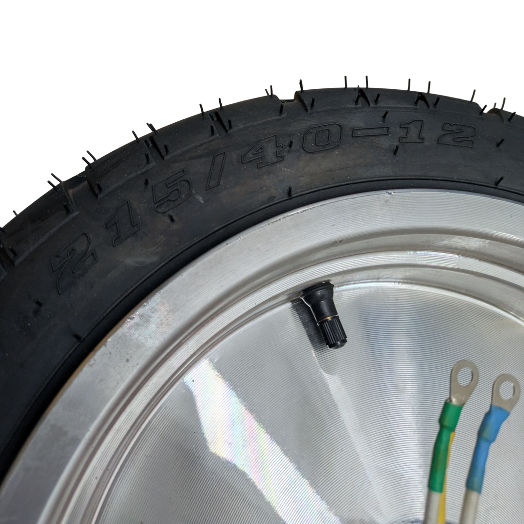 Motor and Rear Wheel for M1 Chopper