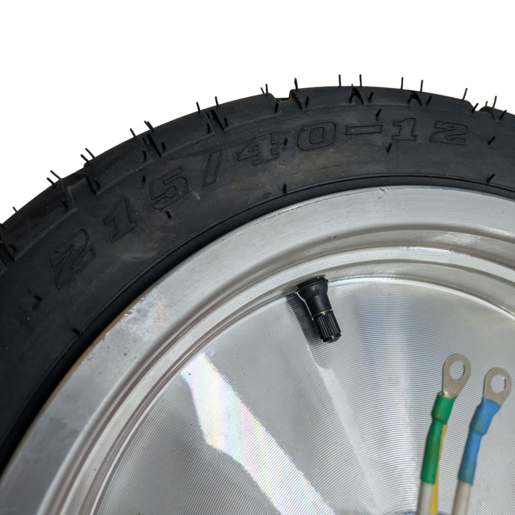 Motor and Rear Wheel for M1 Chopper