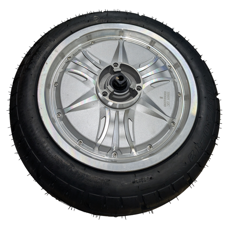 Motor and Rear Wheel for M1 Chopper