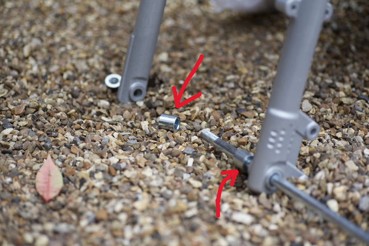 Wheel Spacers for Steed Trike